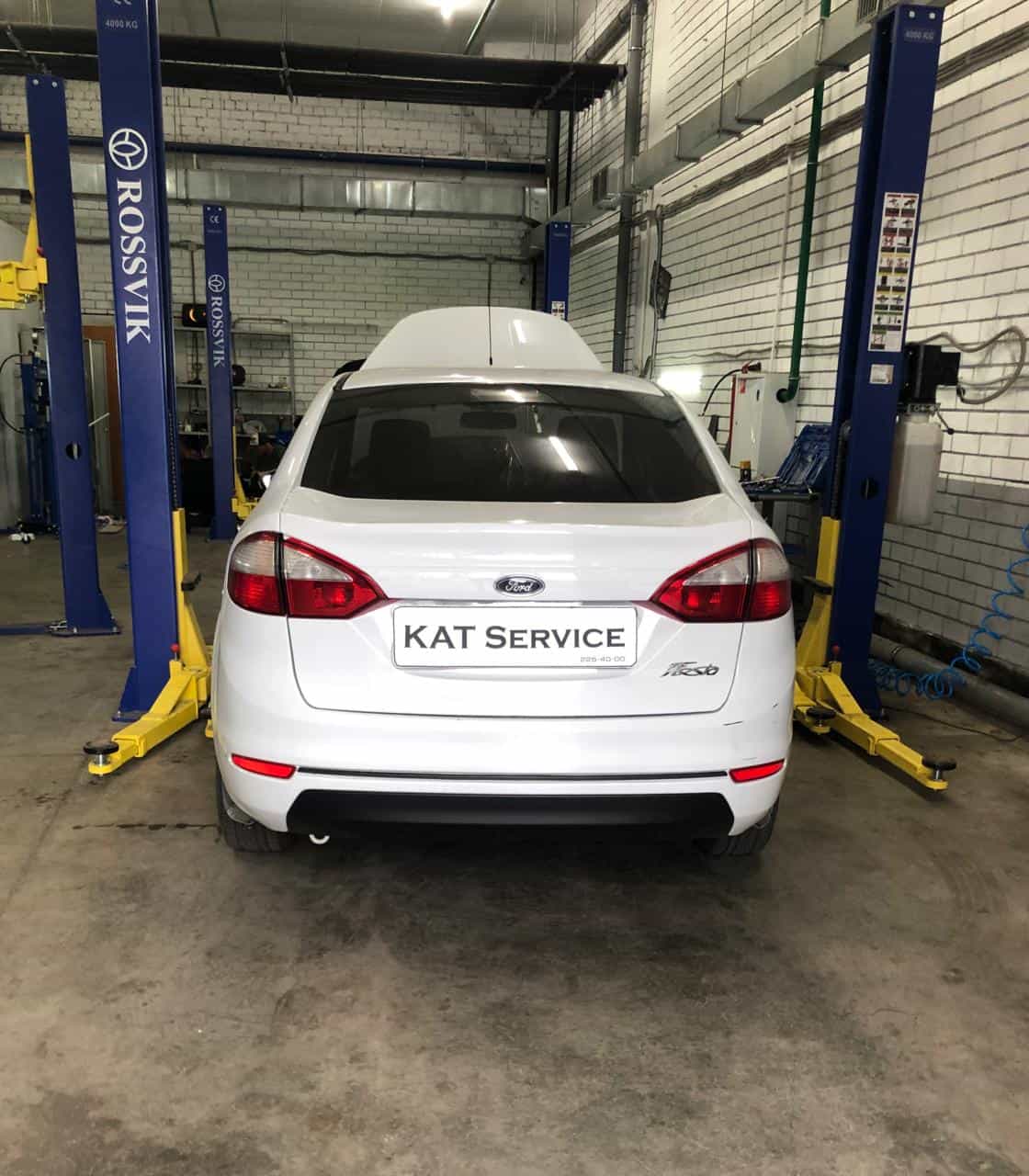 Удаление катализатора Ford Fiesta