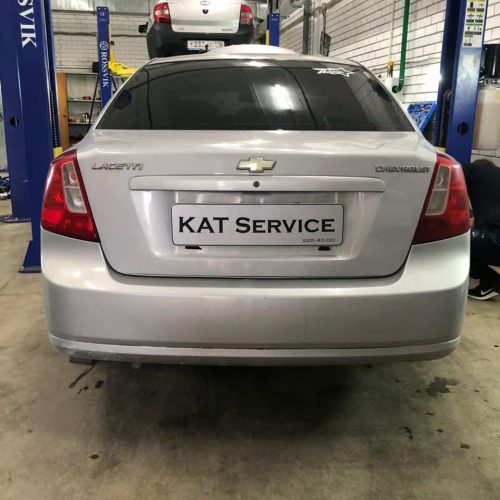 Удаление катализатора Chevrolet Lacetti